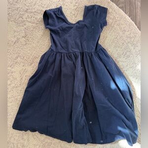 Alice + Ames - The Summer Sleeve Ballet Dress in Navy Blue